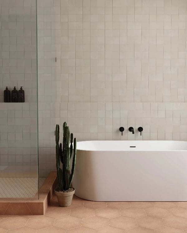 Desert Grey Matte Porcelain Mosaic Tile 4" x 4"