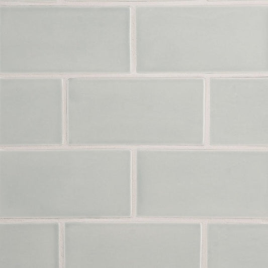 Powder Glossy Subway Ceramic Tile 3" x 6"