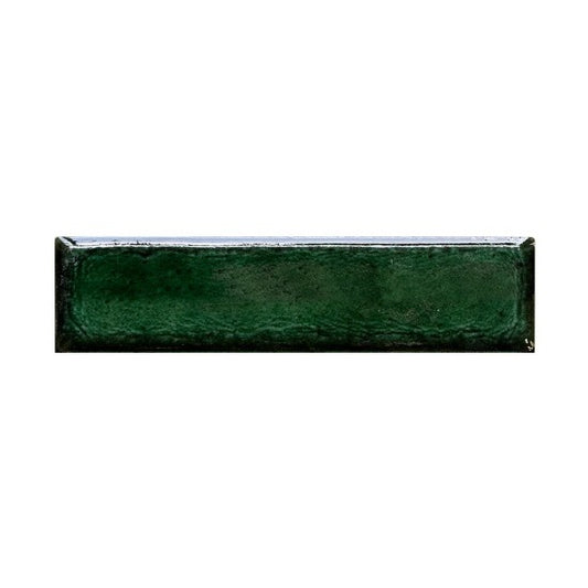 Verde Green Crackled Ceramic Tile 4" x 16"