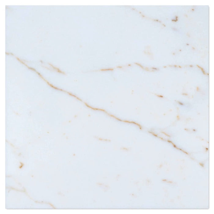 Afyon Sugar Marble Field Tile Polished 18" X 18" X 1/2"