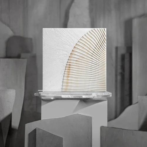 Artistic Tile Duo By Alison Rose Calacatta Gold/Vanilla Onyx Decorative Field