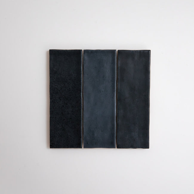 Arden Ceramic Tile 2" x 6" in Dark Blue