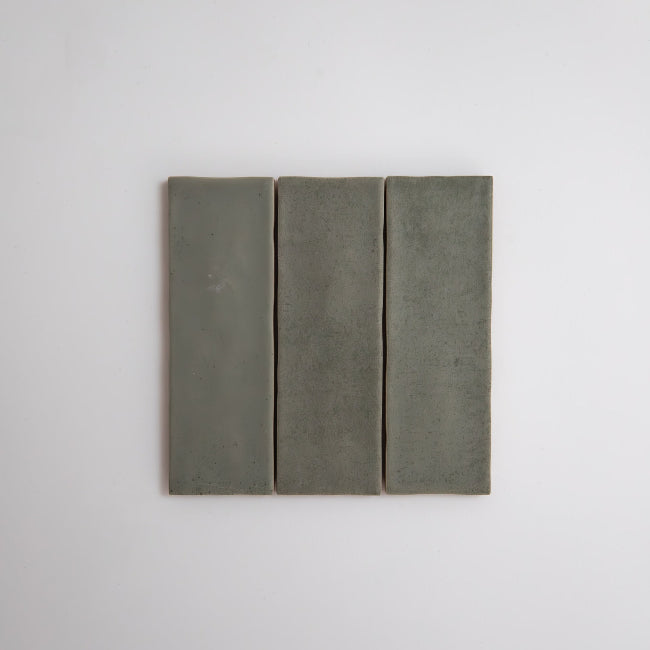 Arden Ceramic Tile 2" x 6" in Green