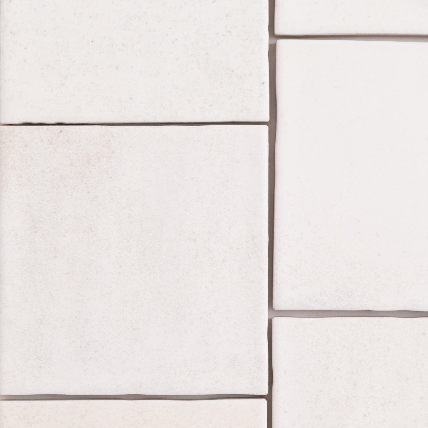 Arden Ceramic Tile 4" x 4" in White
