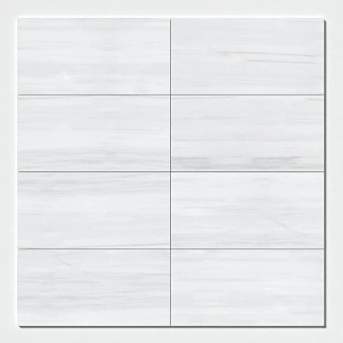 Bianco Dolomiti Polished Marble Tile 12" X 24"