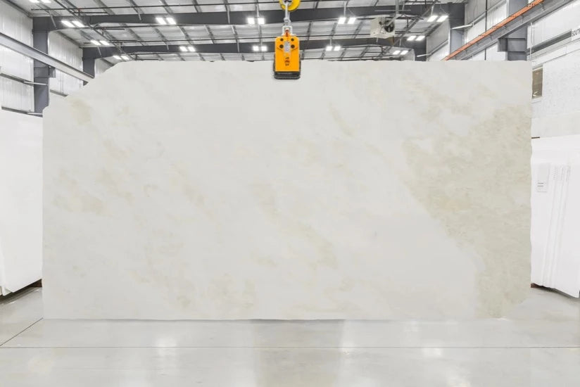 Artistic Tile Bianco Rhino Marble Slab 3/4" Polished Stone
