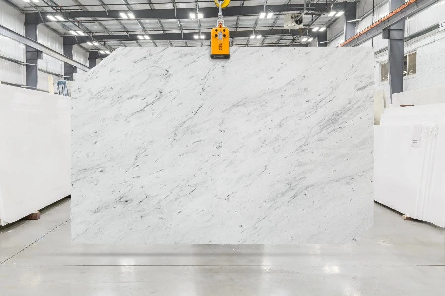 Artistic Tile Bianco Volterra Marble Slab 3/4" Honed Stone