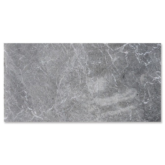 Black Weathered Marble Tile 8" x 16"