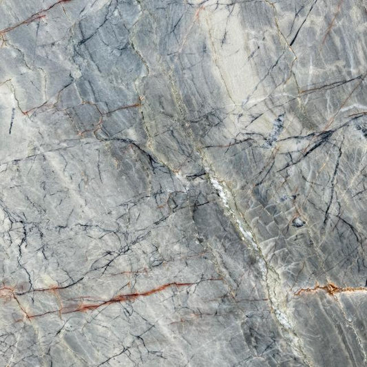 Details of blue canyon quartzute slab