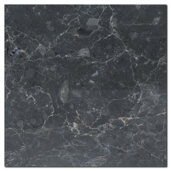 Breccia Grigio Marble Field Tile Polished 18" X 18" X 1/2"