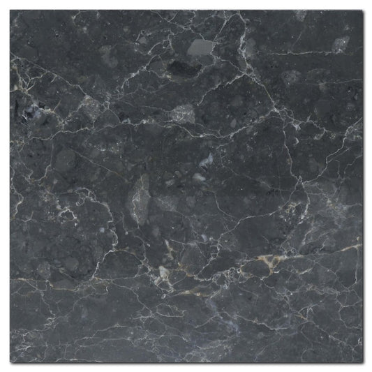 Breccia Grigio Marble Field Tile Polished 18" X 18" X 1/2"