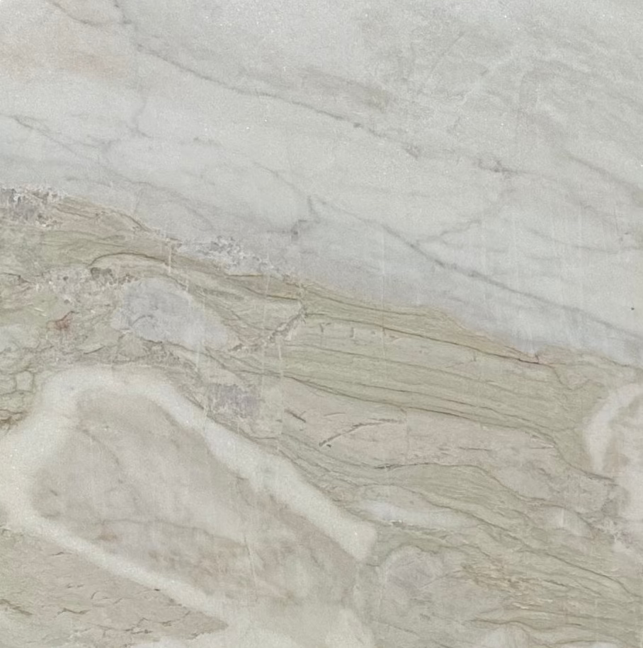 Calacatta Sky Honed Marble Slab 3/4
