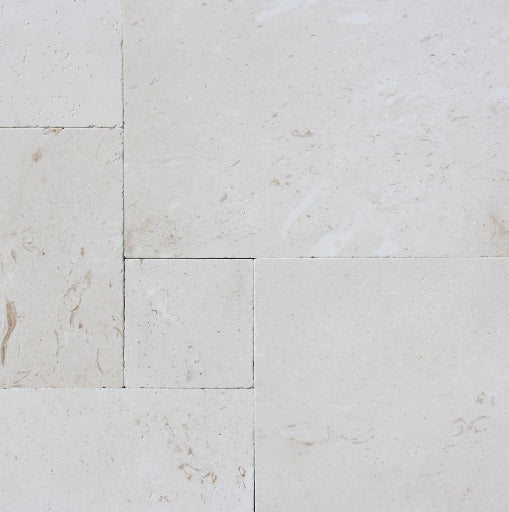 Capri French Pattern Marble Tumbled Paver 3cm