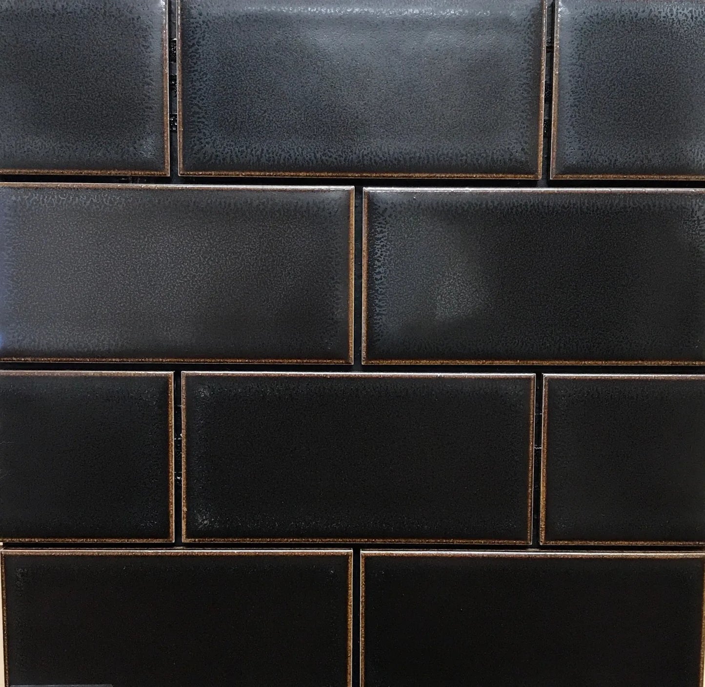 Charcoal Porcelain Subway Tile 3" x 6"