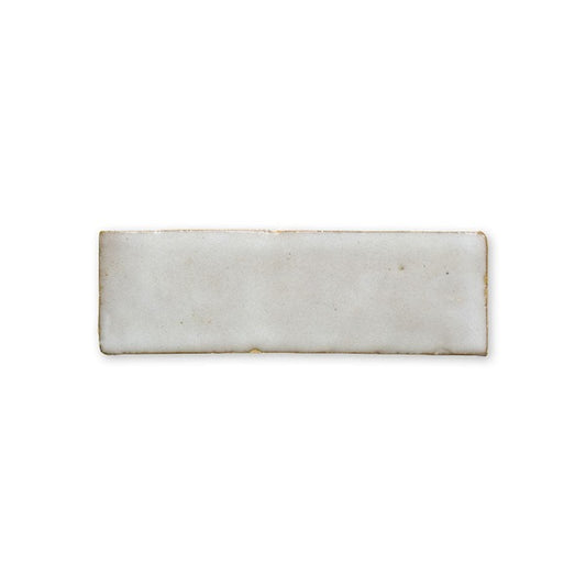 Cloud Glossy Subway Zellige Tile 2" x 6"