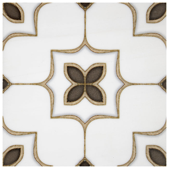 Colette in Oak Marble Tile 12" x 12"