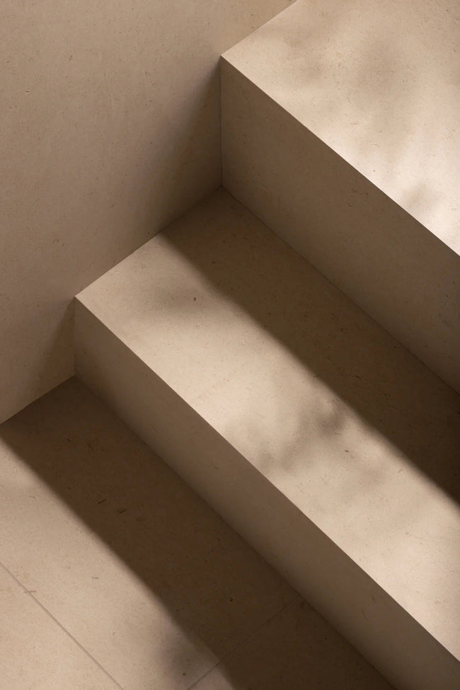 Beige limestone tile with a neutral color palette available for order