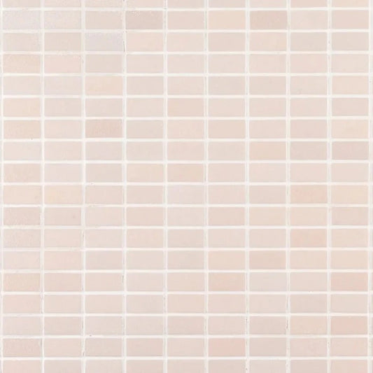 Coral Pinks Mosaic Tile in Bare