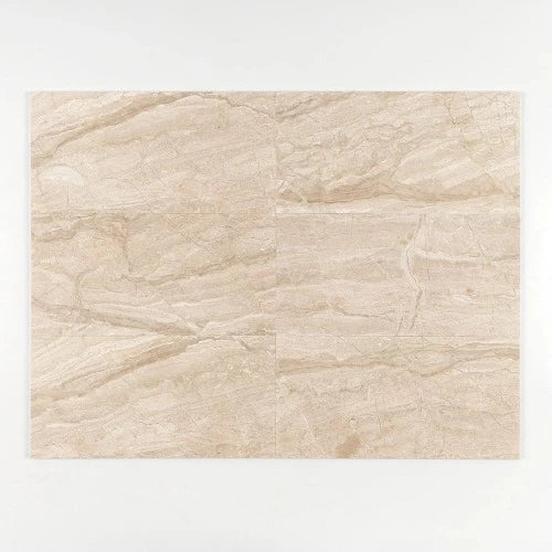 Crema Rivetta Polished Marble Tile 12" X 24"