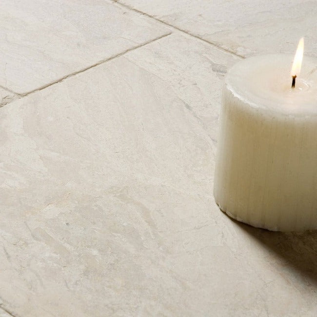 Crema Rivetta Tumbled Versailles Pattern Marble Pattern