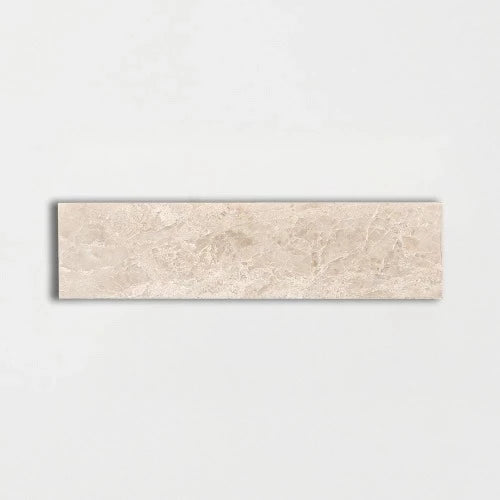 Crema Rivetta Polished Marble Subway Tile 2" x 8"