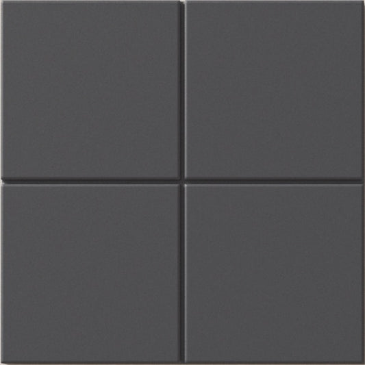 Raster Grid M Porcelain Tile in Deep Blue