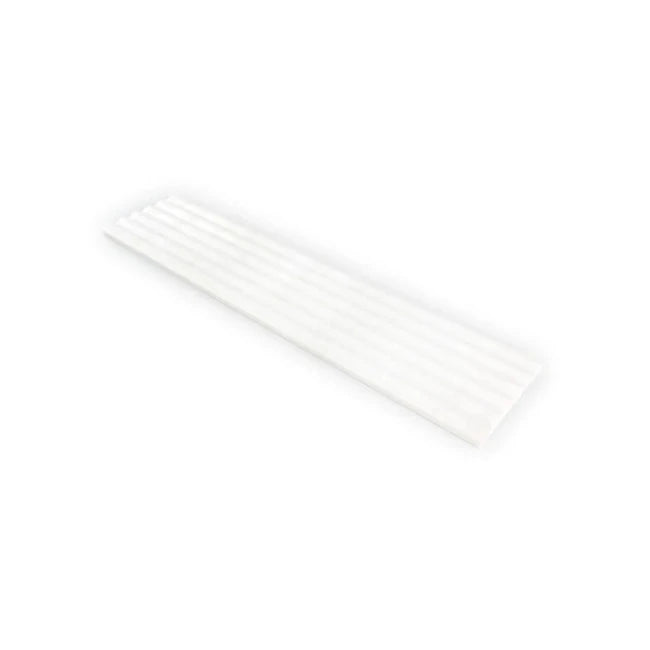 Fairbourne in Dolomite Fluted Marble Tile 6" x 24"