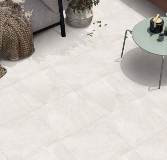 Dove White Porcelain Paver