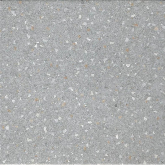 Elios Terrazzo Grey Porcelain Floor & Wall Tiles 8" x 8"