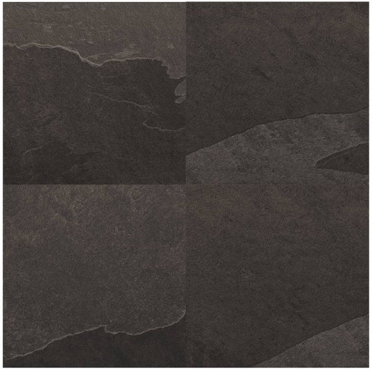 Ebony Black Porcelain Paver
