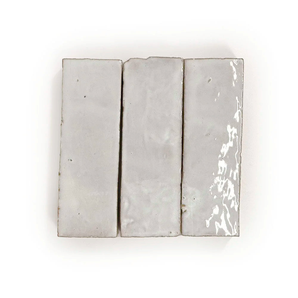 Fez Zellige Tile White 2" x 6"