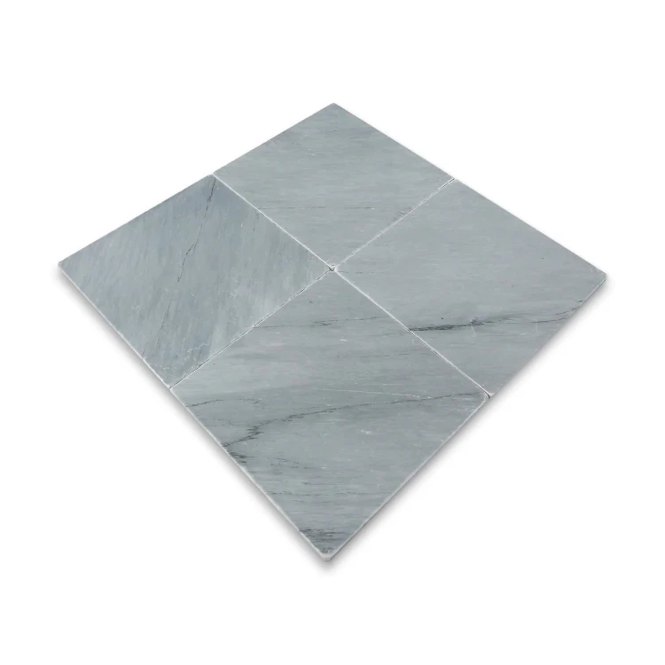 Pietra Collection in Fumo di Marmo Tumbled Marble Tile 12" x 12"