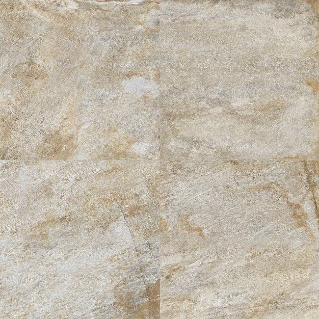 Golden Beige Quartzite Porcelain Paver 24" x 24"