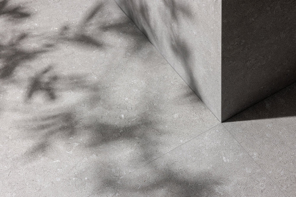 Artistic Tile Graffio Porcelain Tile in Smoke 24" x 48"