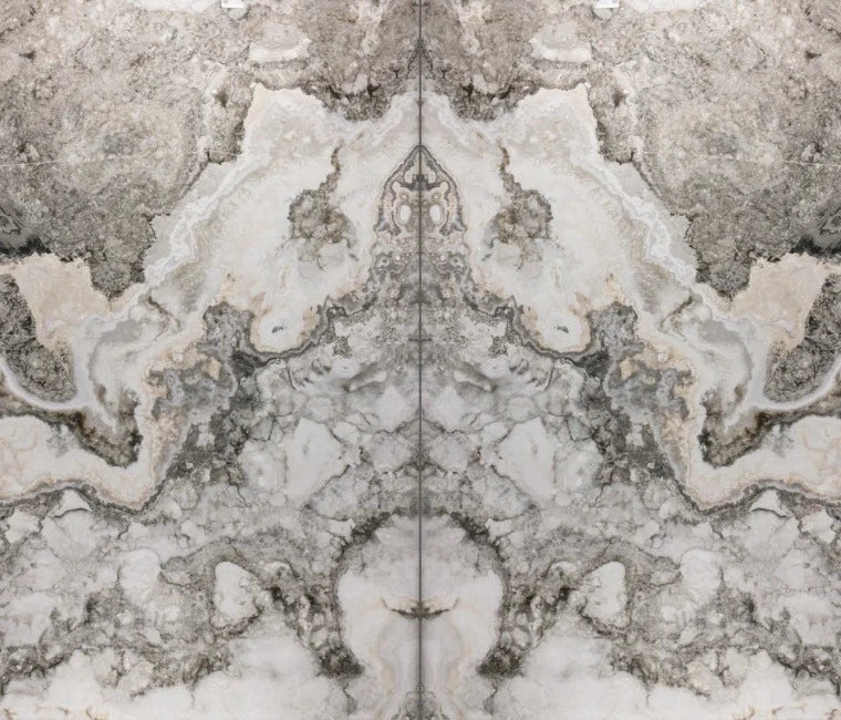 Artistic Tile Cross Cut Grey Onyx Slab 3/4" Polished Stone