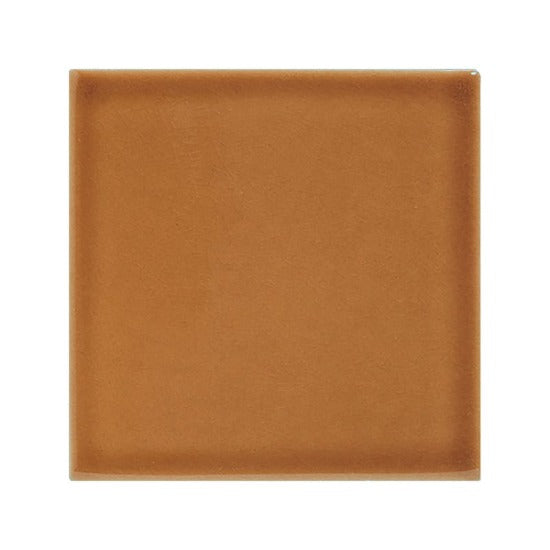Honey Crackled Ceramic Tile 4" x 4"