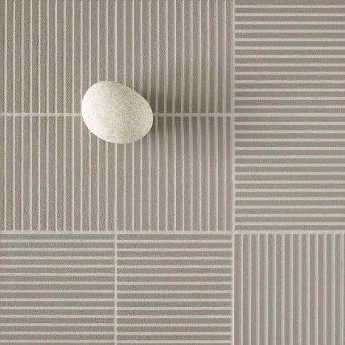 Artistic Tile Fringe Thin Grey Field Tile