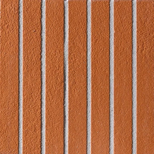 Artistic Tile Fringe Bold Red Field Tile