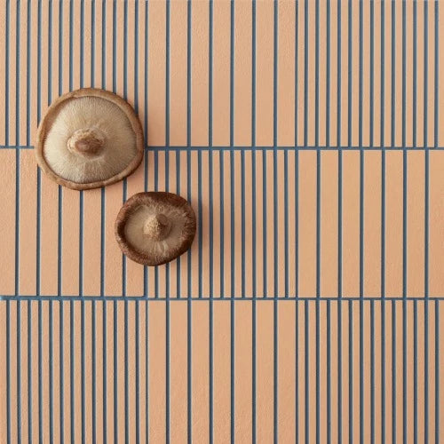 Artistic Tile Fringe Thin Rose Field Tile