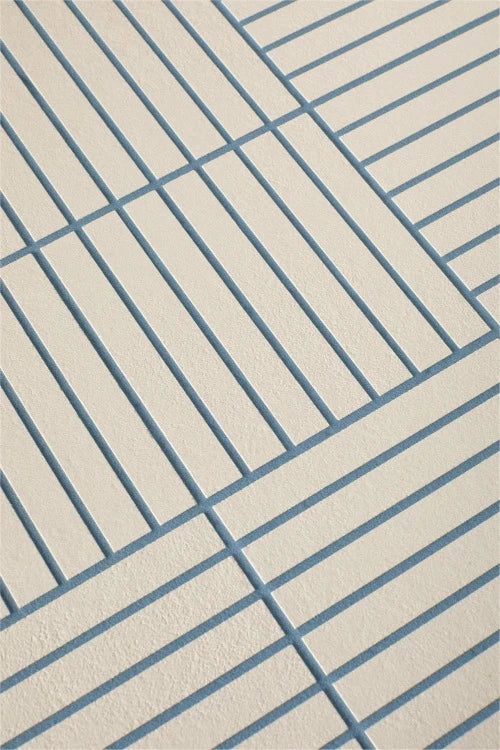 Artistic Tile Fringe Bold White Field Tile