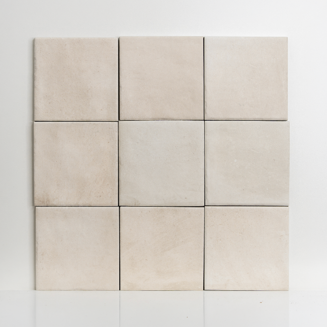 Montara Porcelain Tile 4" x 4" in Sisal