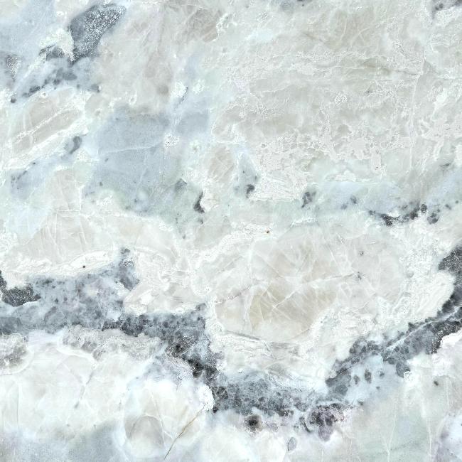 Details of Morning White Quartzite Slab Polished Stone Premium Quality
