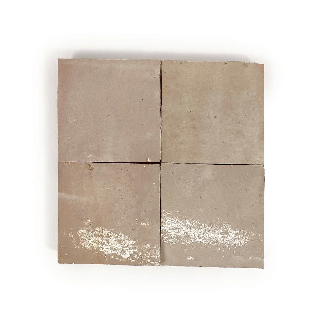 Fez Zellige Tile Natural 4" x 4"