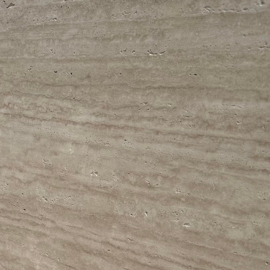 Travertine stone slab with textured surface for flooring and walls