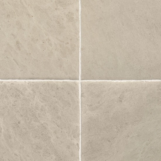 Artistic Tile Barley Limestone Field Tile Roman Antiqued 18" X 18" Stone Chiseled Edge