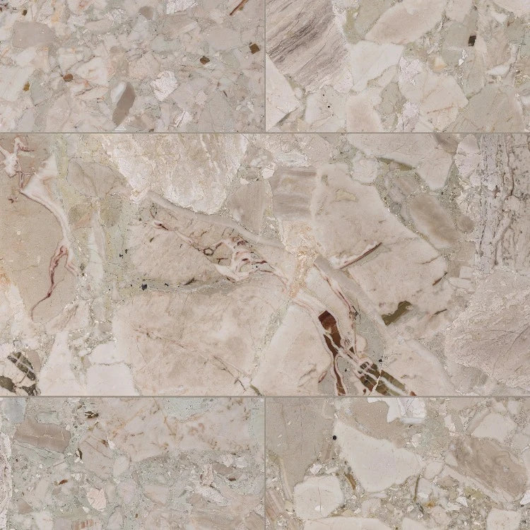 Artistic Tile Quattro Stagioni Marble Tile Honed 12" X 24" X 3/8" Stone Aris Edge