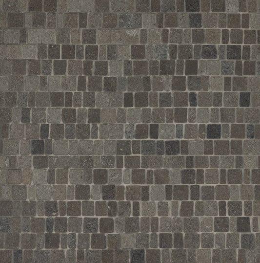 Artistic Tile Sea Grey Limestone Mosaic Antiqued Stone Broken Joint 3.0cm