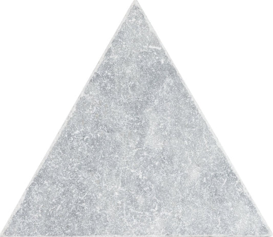 Artistic Tile Tumbled Triangle Afyon Grey Marble Tile