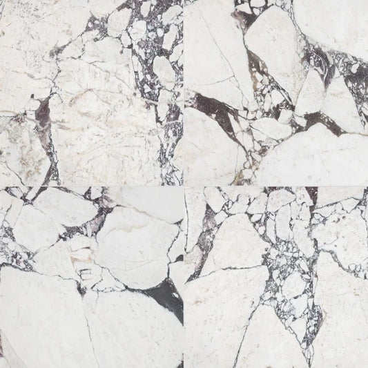 Artistic Tile Viola Reale Select Marble Tile Honed 24" x 24"