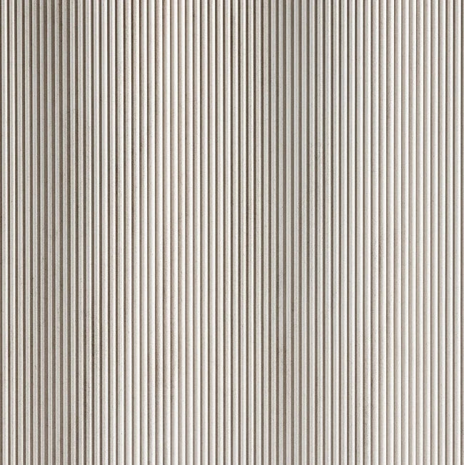 Artistic Tile Ondulare Moca Cream Limestone Dimensional Tile 12" x 24"